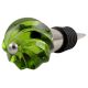 Olive Green Interior Glass Cut Wine Stopper